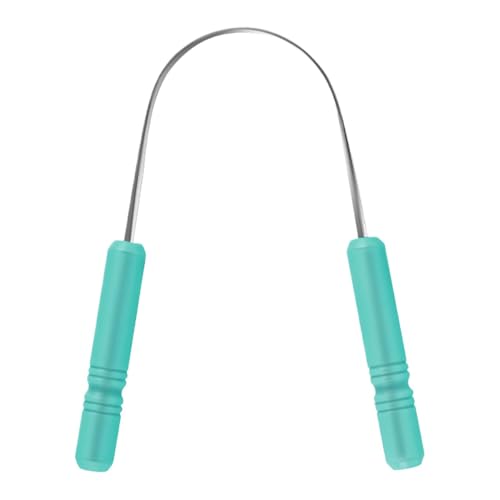 Spazzola per lingua per bambini, strumento per la pulizia profonda orale, raschietto per la pulizia della lingua, rimuove l'alito cattivo, igiene orale, 12 x 7,5 cm, per donne, uomini,