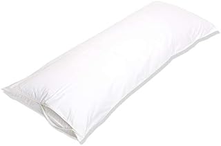 AmazonBasics Hypoallergenic Protector Cover Pillow Case - 21 x 55 Inches, Body Pillow