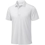 TACVASEN Mens Golf Shirt Dry Fit Mens Polo Shirts Short Sleeve Performance Golf Polos for Men with Collar Work Shirts