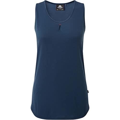 Mountain Equipment Equinox Weste für Damen, Denim Solid, Größe 40