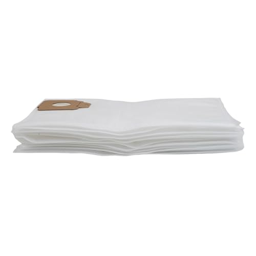 Risveglio Lot de 10 sacs de rechange en non-tissé pour aspirateur CV30 CV38/2 Haute capacité pour poils d'animaux et