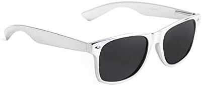 Komonee Drifter Sunglasses Set With Black Folding Case and Cleaning Cloth Classic Style Retro Sun Shades UV400 Protection Unisex For Men Women Golf Cycling Sports Fishing