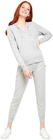 Bonds Womens Essential Zip Hoodie Pullover Grey Shadow Marle XXS