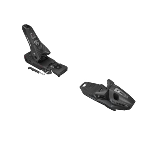 Tyrolia Protector PR 11 GW Alpine Ski Bindings, Matte Black, 95mm w/o Mounting Rails