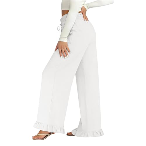 Pantalon en lin avec poches fluide et ample pour un confort estival sans effort - 5