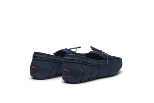 Image of SWIMS Braided Lace Loafer for Men, Breathable Slip On Water Friendly Driving Shoe, Lightweight Mesh Upper, Drainage Sole