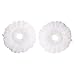 Microfiber Spin Mop Replacement Mop Head by Mopnado (2 Pack) Refill