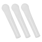 SOIMISS 3 Stück Lebensmittelwolf Knoblauch-Mahlwerkzeug Stößel Porzellan-Mahlstab Kartoffeln Masher Hersteller Keramik-Mahlstab Werkzeug zum Fermentieren von Lebensmitteln Weiß