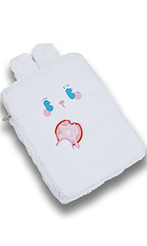 2ndUp タブレットケース 小学生 キッズ ランドセルに入る かわいい 縦型 女の子 11インチ (White)