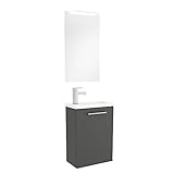 Disponible en: blanco brillo, gris brillo, roble eternity y roble caledonia.