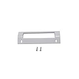 Tirador puerta frigorífico, blanco. Mod. F-6212, 6242, 6542, etc. C.O. 00093613, distancia entre agujeros 158mm.