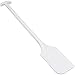 Remco 67755 White Polypropylene Paddle Scraper Without Holes, 13