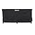 Woodhaven 8 Foot Waterproof Full Cover - Covers 1/2 Cord Woodhaven Outdoor Firewood Rack - Reinforced With Front Open Straps - Keeps Logs Dry (Black)