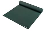 JadeYoga Harmony 2.0™ - Tappetino da yoga, in gomma naturale, 4,5 mm, 173 cm, certificato Oeko-Tex (verde giada, standard 173 cm)