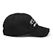 JG Infinite Convertible S2000 JDM Car Fans Minimailst Outline Logo Distressed Dad Hat Black