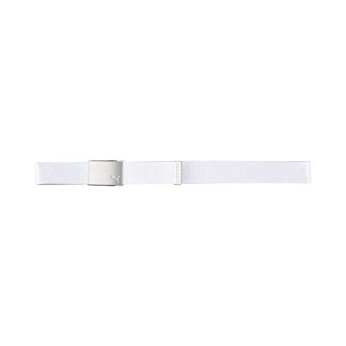 Puma Golf 2021 Reversible Web Belt (Kids , Bright White, One Size)