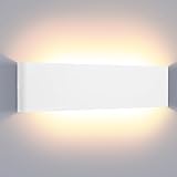wandleuchte weiss led Breites Anwendungsspektrum: Dieser Wandscheinwerfer eignet sich ideal für die Installation im Wohnzimmer, Esszimmer, Schlafzimmer, Treppenhaus, Badezimmer, Flur, Arbeitszimmer, Kommode, Spiegelschrank usw. Einfache Installation gemäß den Anweisungen mit mitgeliefertem Zubehör.