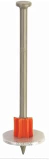 Powder Fastening Systems 1510SD 1-1/4-Inch Washered Pins, 100 Pack