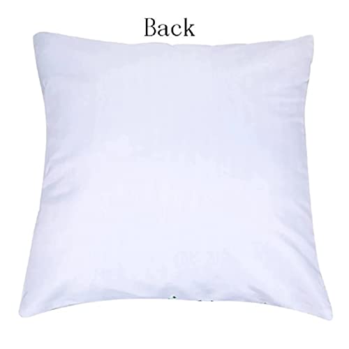 The Crafty Owl Pastel Look Abstract Flower Pillow Covers 18" X 18" (Style 6) #TOP1