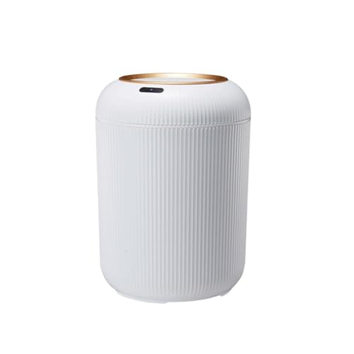 Smart Trash Can Automatic Sensor Trash Can with Lid Trash Bin Bathroom Wastebasket Smart Home(E) image 3