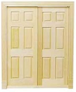 Houseworks, Ltd. Dollhouse Miniature Double Entry Doors
