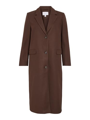 Manteau Vila Visolo L/S Coat-Noos contre le vent froid coupe vent fluide