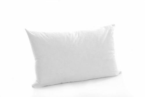 Furnishnk King Size 100% Duck Feather Pillow - Firm Support 50cm x 90cm (19" x 36")
