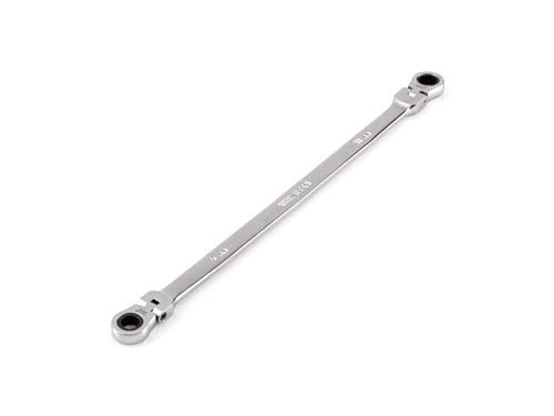 TEKTON 9 x 11 mm Long Flex Head 12-Point Ratcheting Box End Wrench | WRB36409