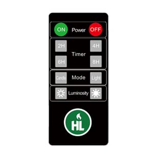 HL Tea Lamp Remote Control, White
