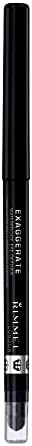 Rimmel London - Exaggerate Waterproof Eye Definer, built-in smudger & sharpener, creamy matte finish, Up to 10H, long-lasting, 100% Cruelty-Free, Black - 261 (Uncarded)