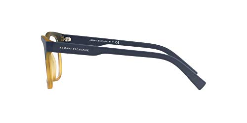 Armani Exchange mens Ax3050 Square Prescription Eyewear Frames