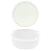 CorningWare French White 1-1/2-Quart Covered Round Dish with Plastic Lid