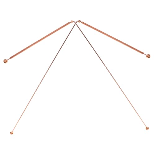 CIYODO Portable Divining Rods 2 Pack Dowsing Rods for Water Locating Lost Items Finding Professional Tool