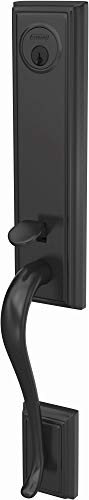 Schlage FCT58ADD622 Custom Addison Keyed Entry Single Cylinder Half Plate Handleset - Exterior Only