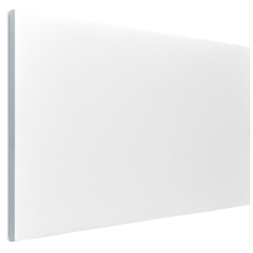 LUMASOUL Lienzo para Pintar 60x40 cm - 1 Pieza - Cuadros para Pintar Sobre Bastidor - Lienzo Vírgenes, Blancos - Ideales para Pintura Acrílica y al Óleo, así como para Bocetos y Dibujos