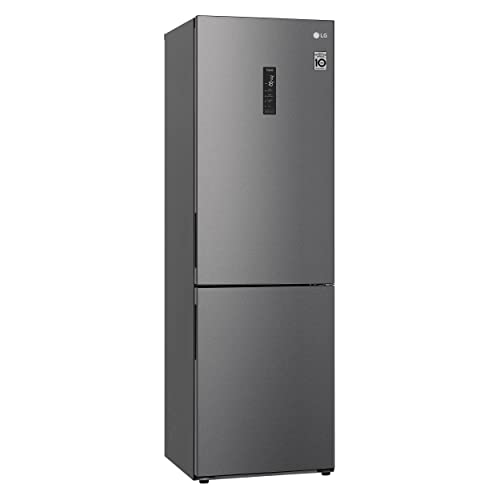 LG-GBP61DSXGC-Frigorifico-Combi-No-Frost-186cm-con-congelador-compresor-Smart-Inverter-341-litros-color-Inox-Antihuellas