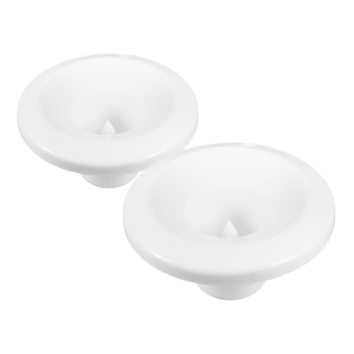 KONTONTY 2pcs Water Dispenser Top Cover Accessory Food Grade Large Replacement Attachment for Water Cooler Bottle Holder Use in Home and Office