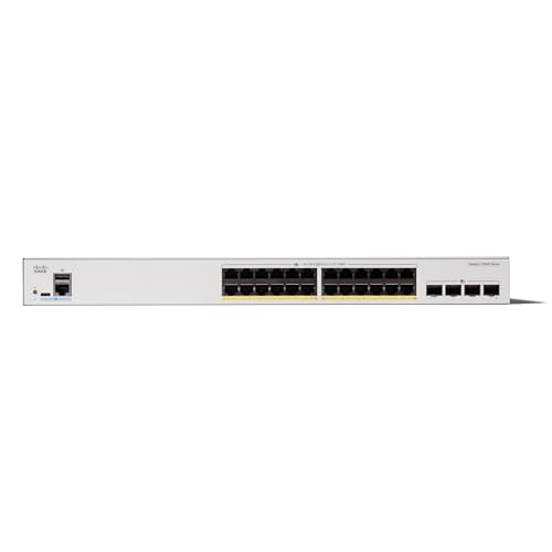 Commutateur Cisco Catalyst C1300X 24P 4X Géré L3 10G PoE Montage Rack - vue 3