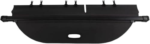 Étagère de coffre pour Volvo V60 2010-2017 avec rideau rétractable noir