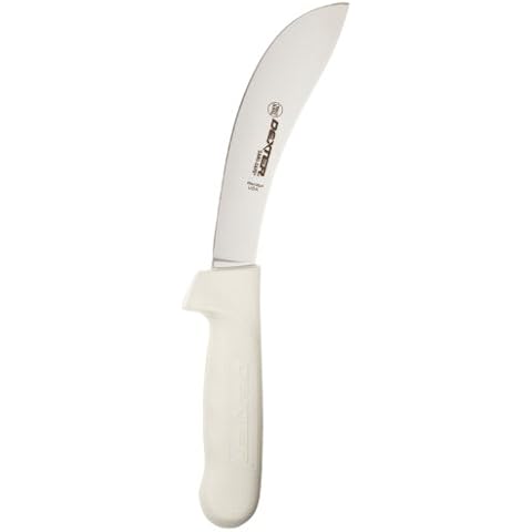 Sani-Safe SB12-6 6" Skinning Knife with Polypropylene Handle Cover