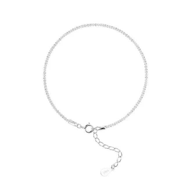 LA BELLEZA Rhodium Plated Rhinestone Studded Single Line thin Single leg Anklet (Payal) for Girls & Women (B0CQCBFSR2) Amazon Price History, Amazon Price Tracker