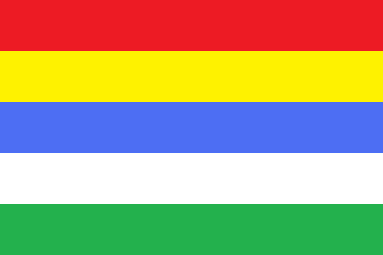 Drapeau Malpur State grand format 1.35m² drapeau paysage pour exposition