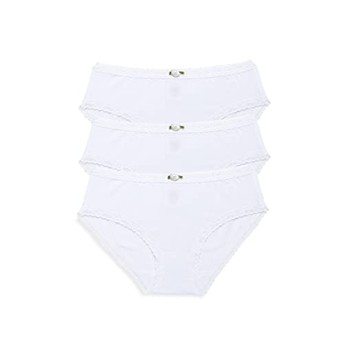 Esme Little Girl's 3pcs Panty Pack - All White