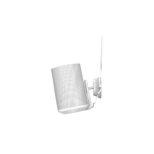 Support mural Sonos Era 100 Flexson blanc fixation enceinte inclinement rotation - 2