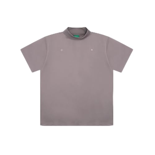 AddElm × STUDENTS GOLF �A�h�G���� × �X�`���[�f���c �S���t CSAG BASIC MOCK NECK ABTM52256S BLACK L