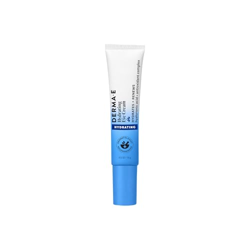 Derma E Hydrating Eye Cream – Firming and Lifting Hyaluronic Acid Treatment - Under Eye and Upper...