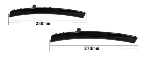 Luces giro intermitente para Corvette C7 de 2014 a 2019 pack de luz posición lateral LED 2