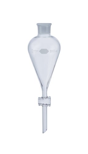 Kimax Replacement Funnel for Kimax Squibb Separatory Funnels with PTFE-Plug Stopcock, 250ml Capacity