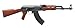 Lancer Tactical Gen 2 Airsoft Full Metal AK-47 Airsoft LT-728-G2 AEG Rifle 400 FPS-Wood (Battery & Charger Not Included)