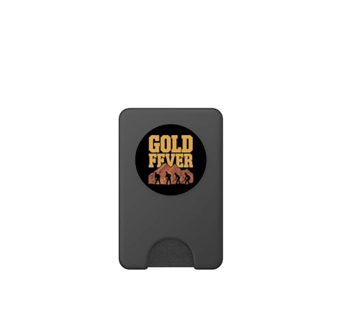PopSockets PopWallet para MagSafe de la Fiebre del Oro 2